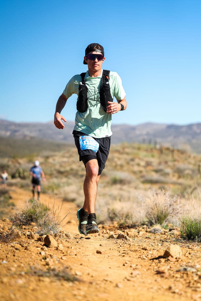 Eric racing the Black Canyon 100K