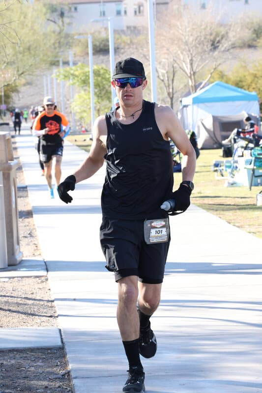 Eric at the Jackpot Ultras 100 Mile