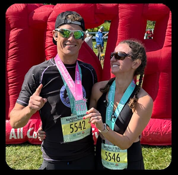 1st in Division - Naperville Trails Marathon